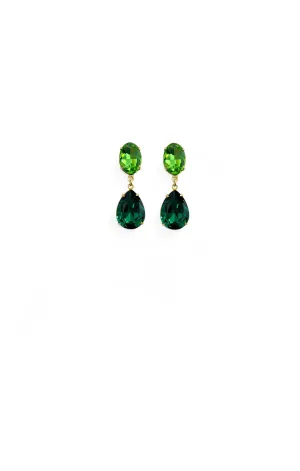 MIA DROP EARRING IN EMERALD