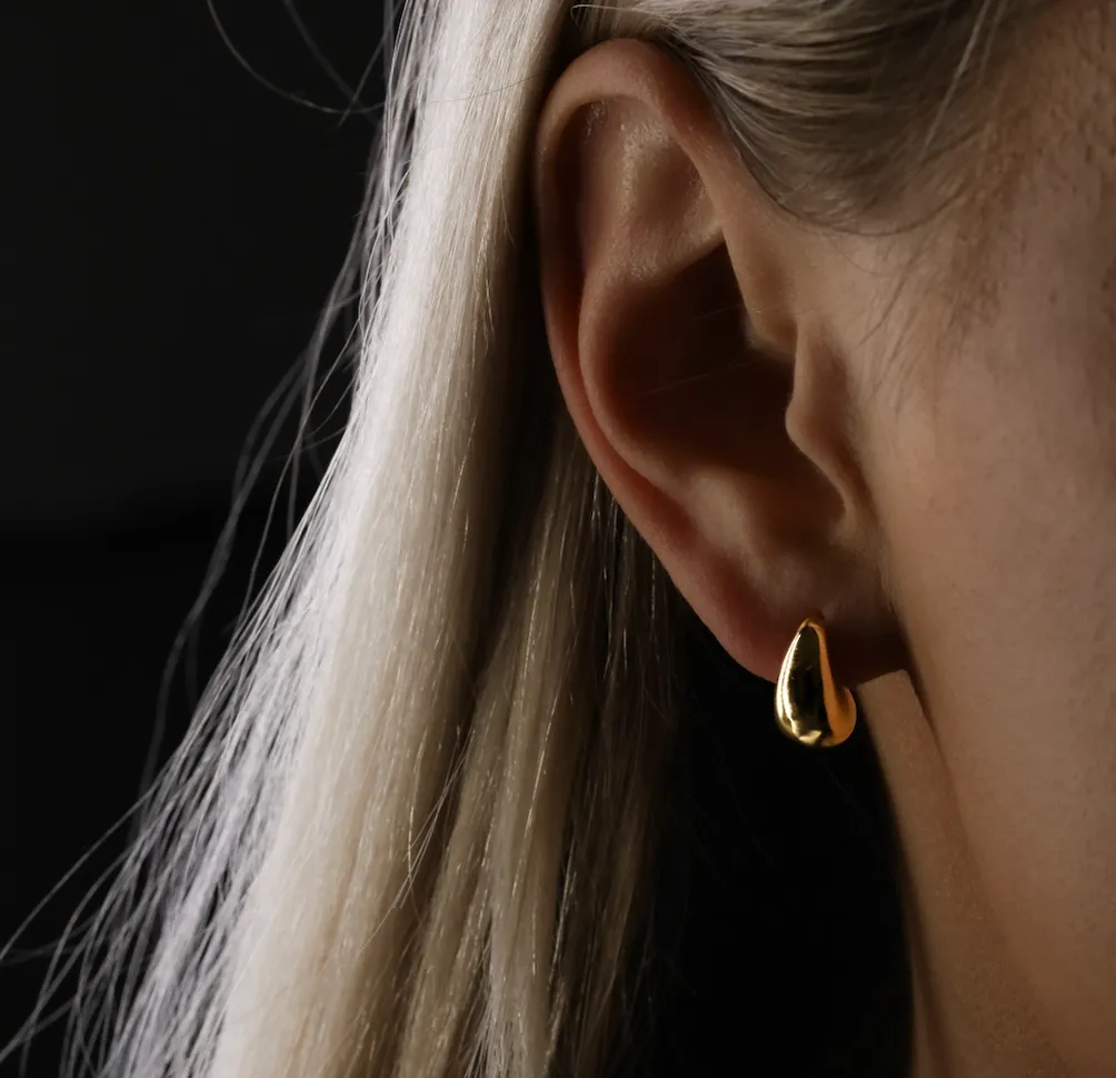 MINI DROP EARRINGS Gold