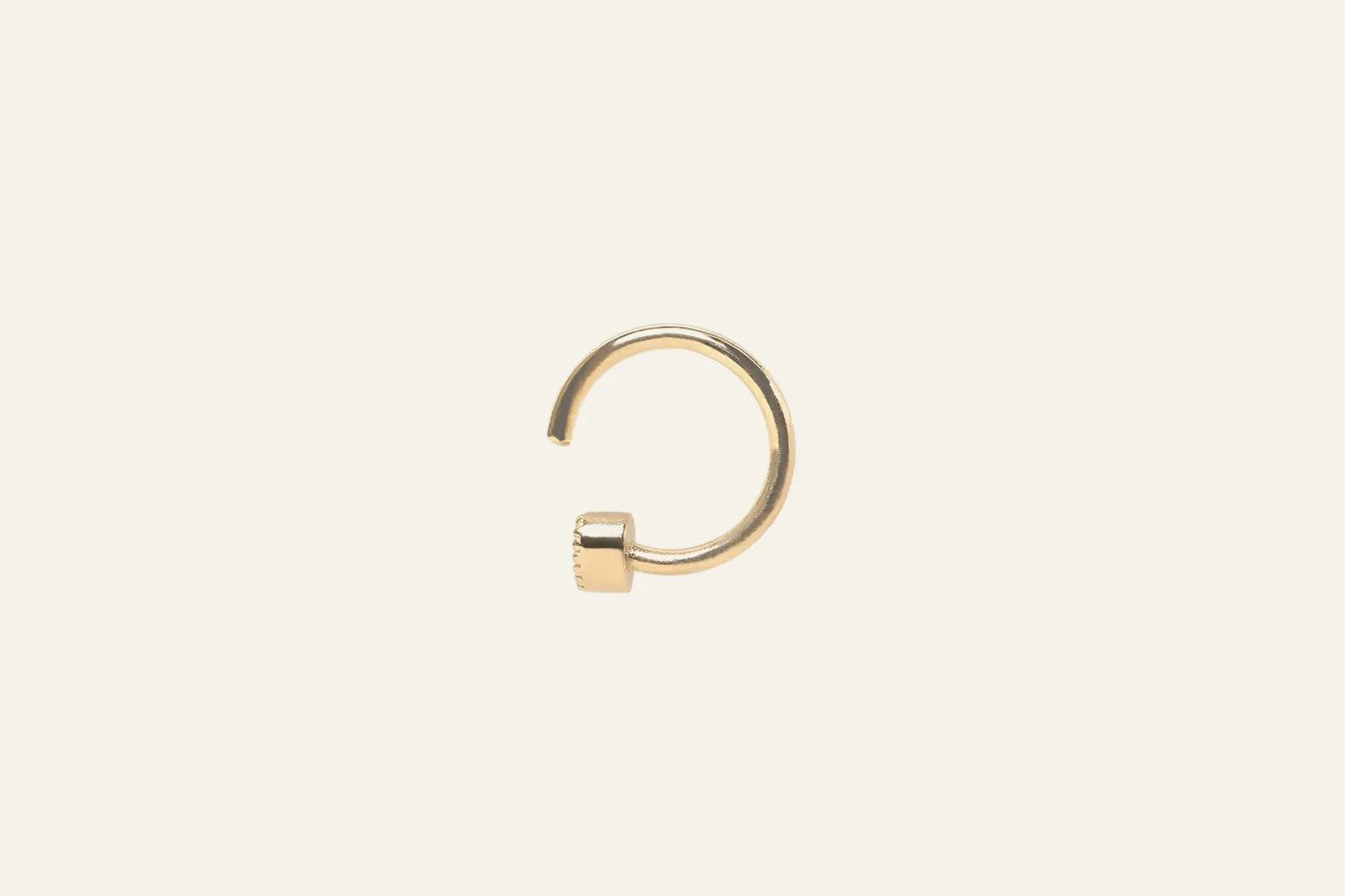 Mini Stretta Hoop Earrings