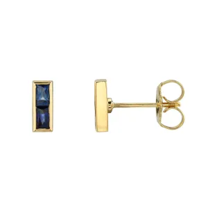 MONET STUDS WITH GEMSTONES
