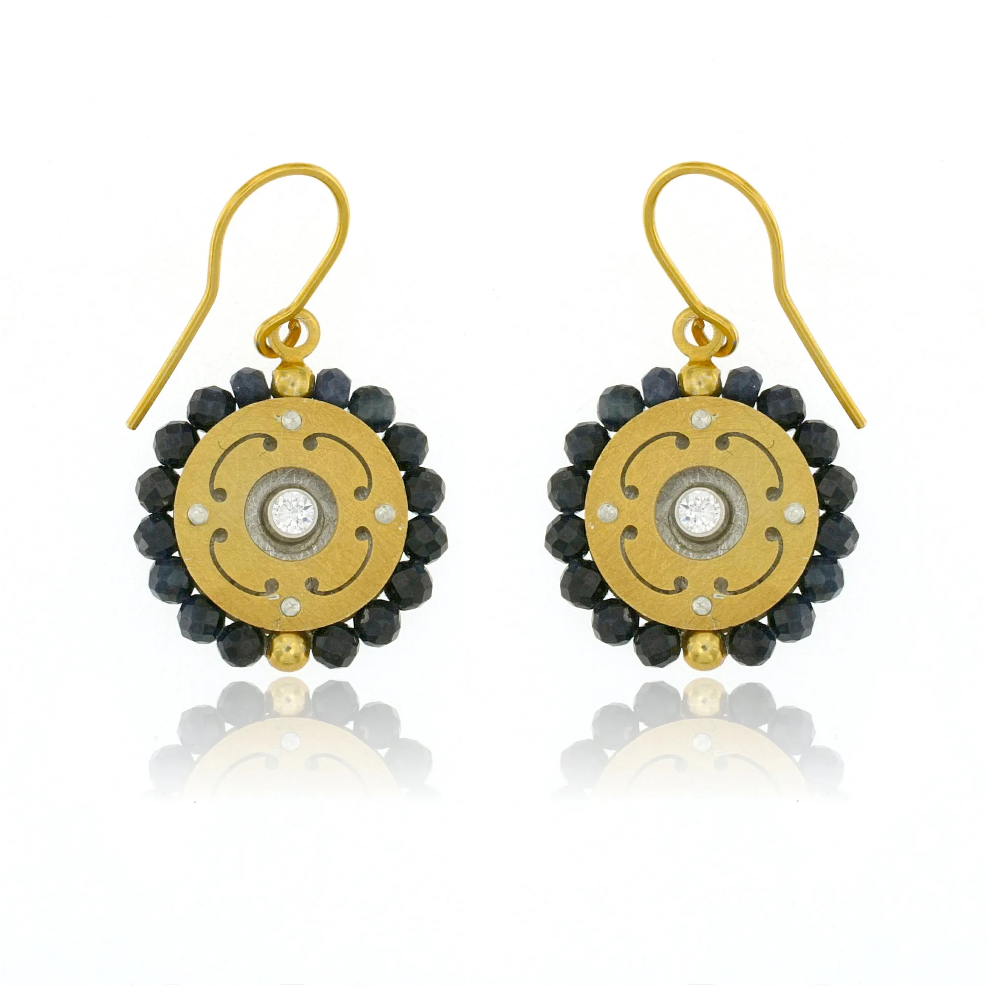 Mysterium Collection Vermeil Sapphire Earrings
