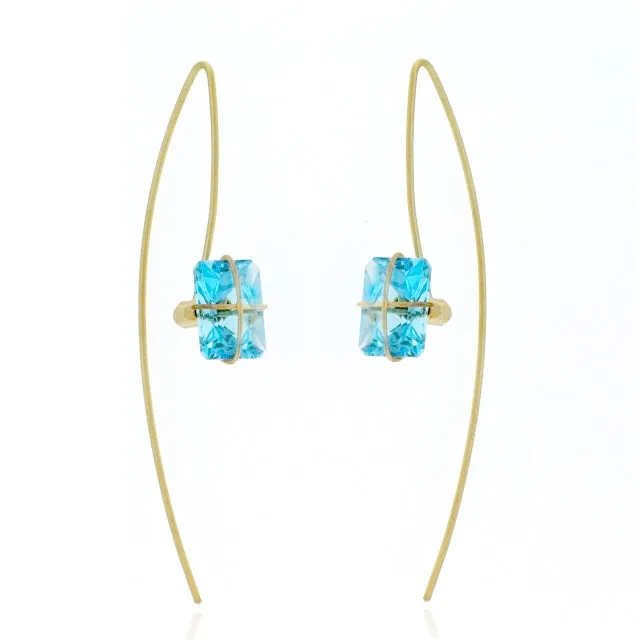 Mysterium Collection Vermeil Threader Earrings