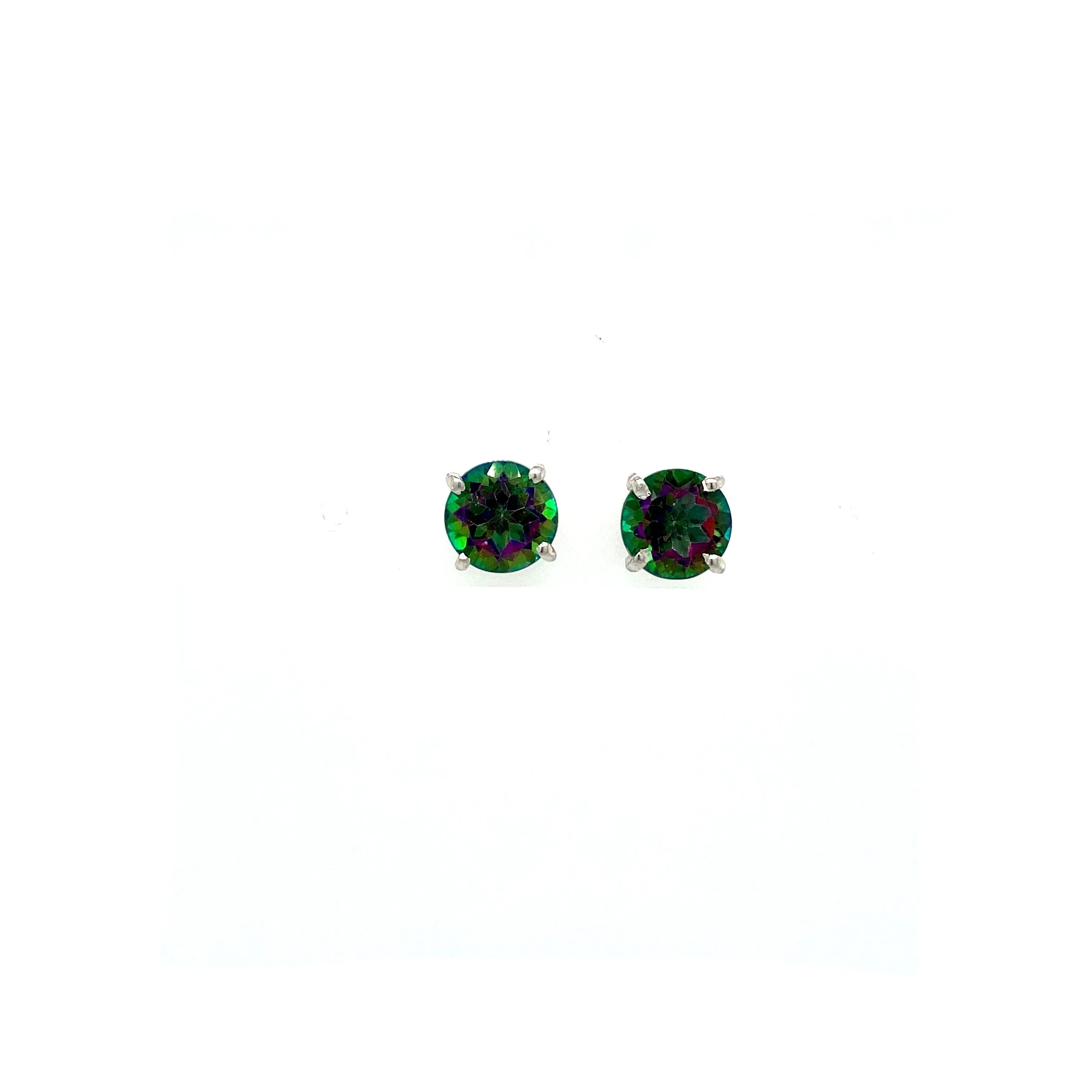 Mystic Topaz Earring in .925 Sterling Silver - KST 59802