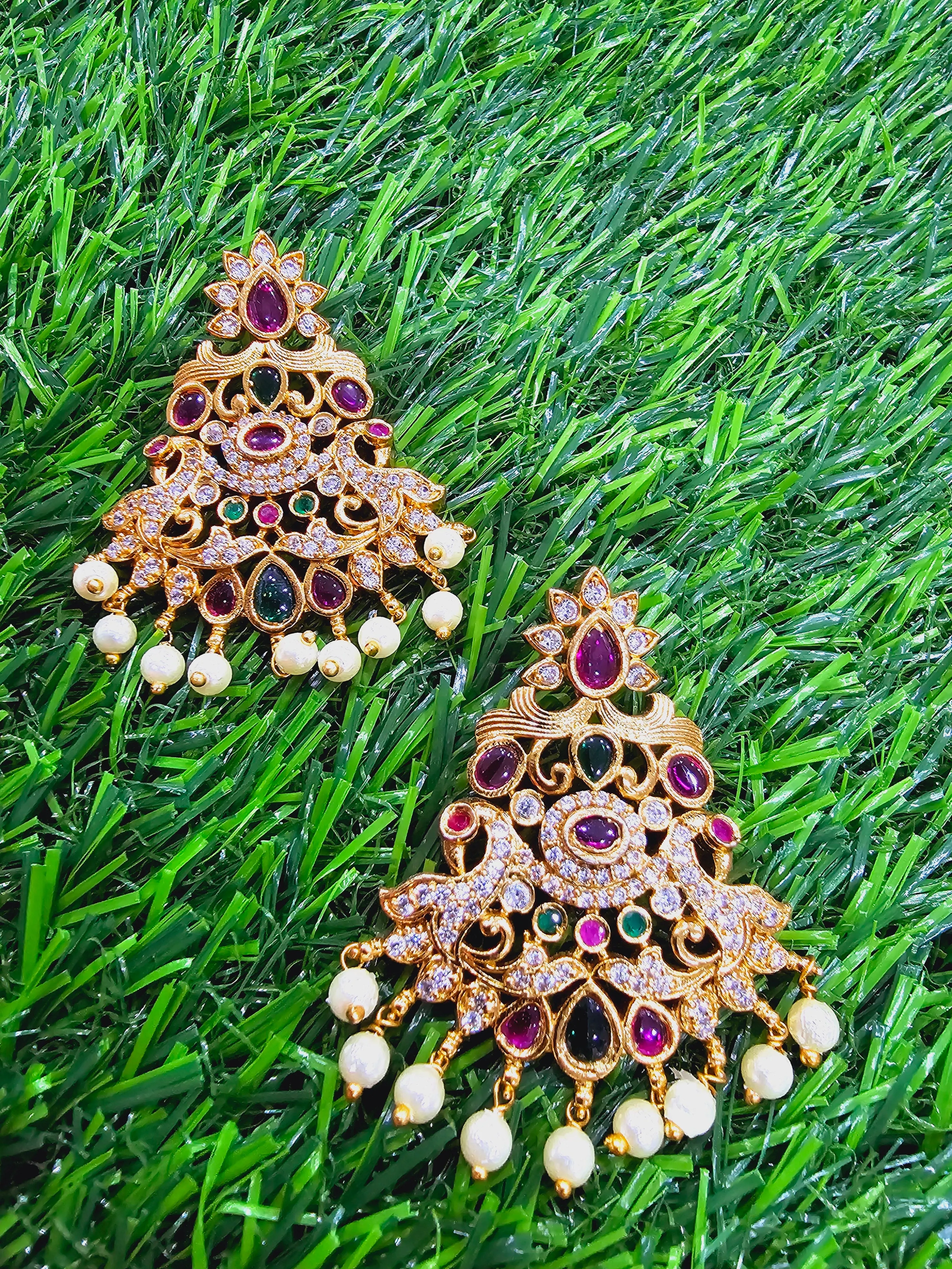 One gram Gold earrings