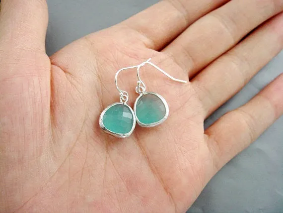 Opal Blue Earrings