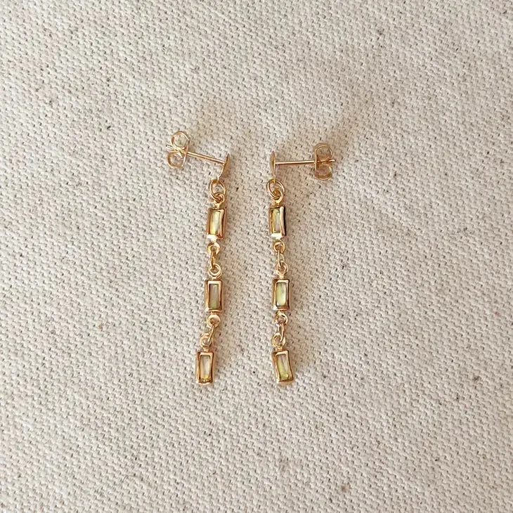 Opal Drop Earrings