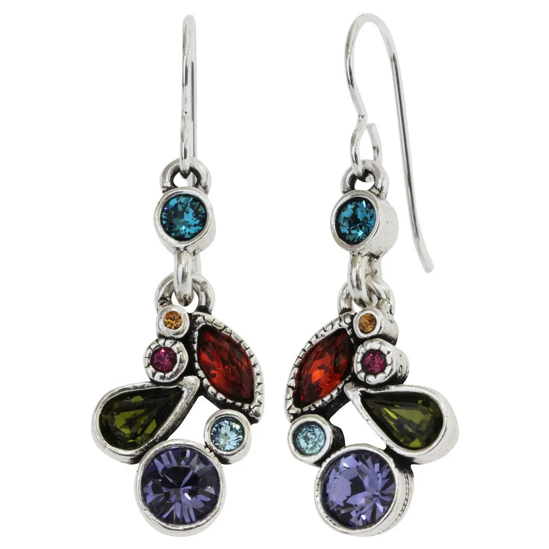 Patricia Locke Cherish Sterling Silver Plated Earrings, Fling EF0804S