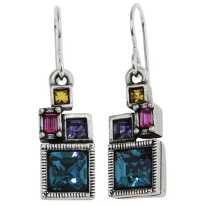 Patricia Locke Dakota Sterling Silver Plated Earrings, Celebration EF1043S