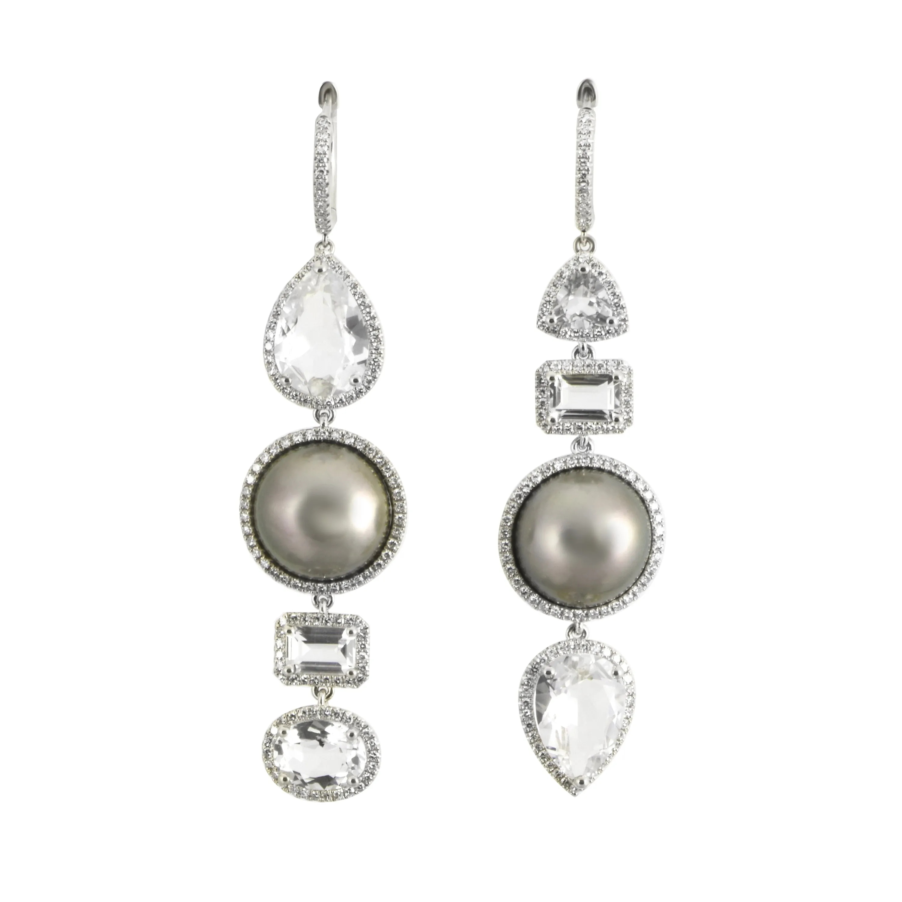 Pearl Topaz Drops