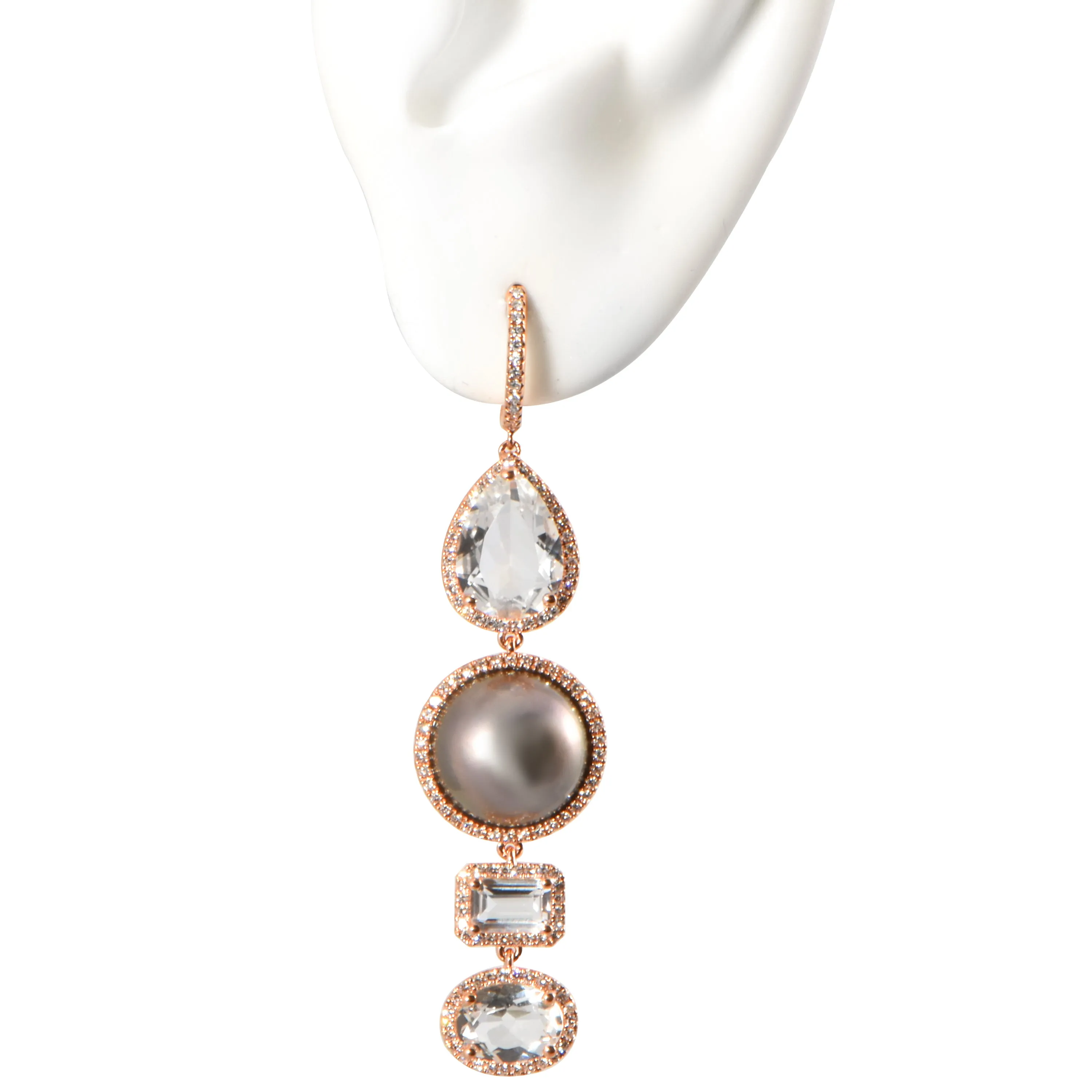 Pearl Topaz Drops