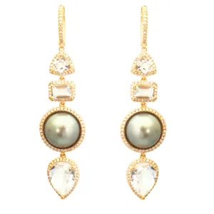 Pearl Topaz Drops