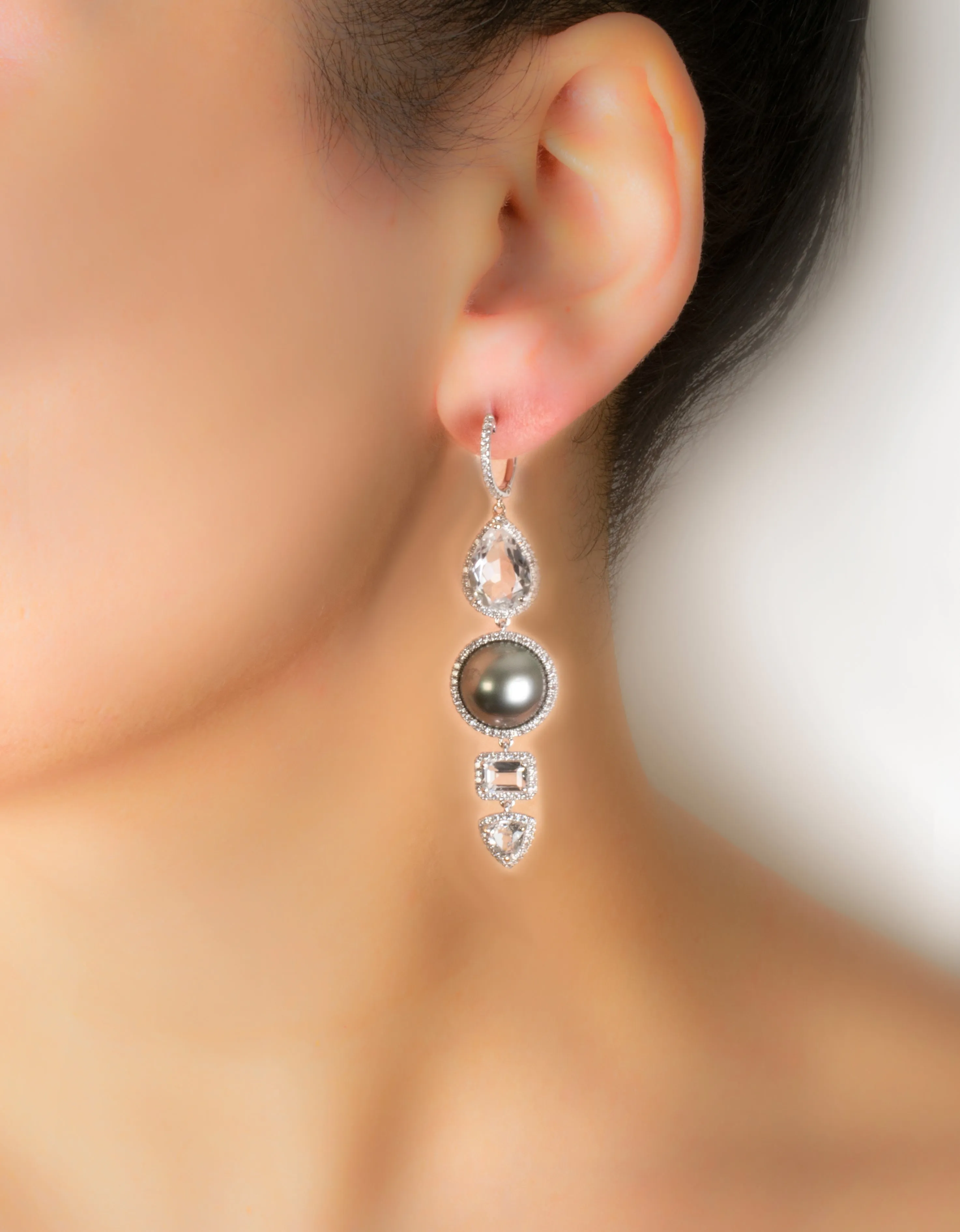 Pearl Topaz Drops