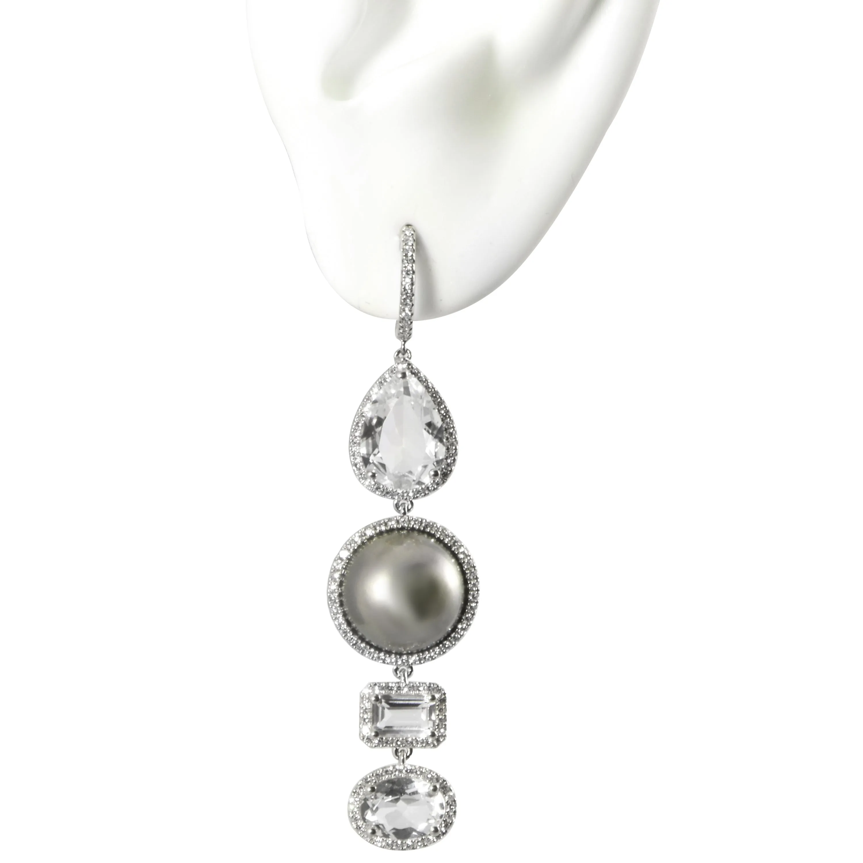 Pearl Topaz Drops