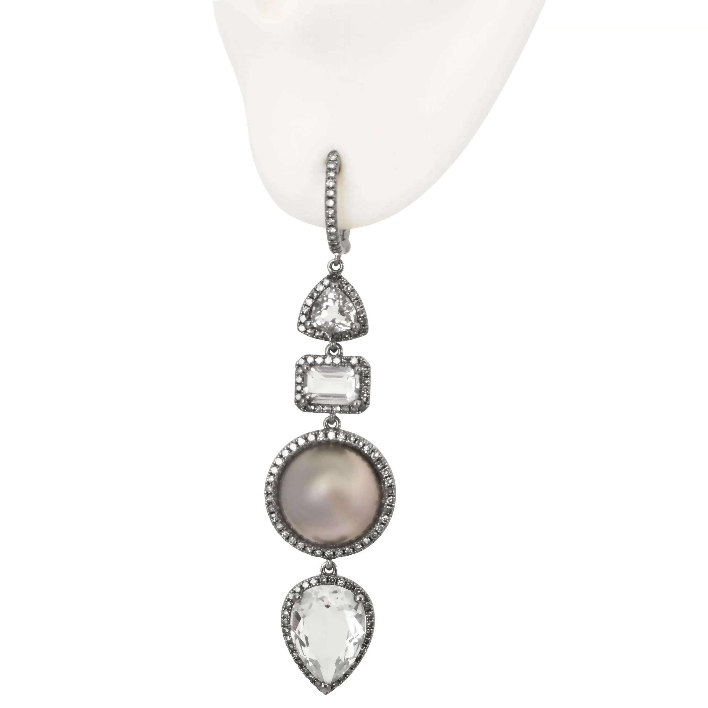 Pearl Topaz Drops