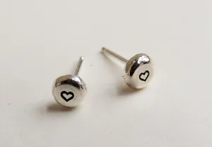 Petite Heart Earrings