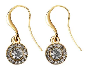 Pilgrim Clementine Gold Drop Earrings