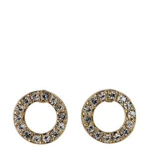 Pilgrim Victoria Gold Small Circle Earrings