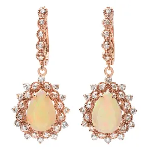 PMI 14R@8.0 58RD1@1.60 2E.OPL@4.30 OPAL EARRINGS