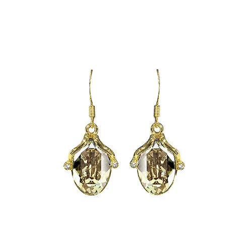 Premium Crystal Color Earrings - E1663