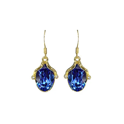 Premium Crystal Color Earrings - E1663