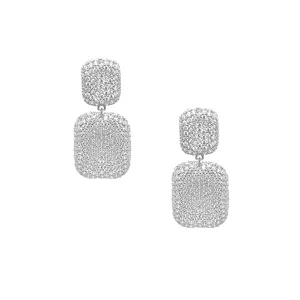 Rectangle Drop Earrings