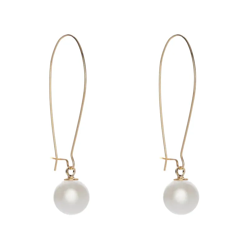 Reggie Pearl Drop Earrings