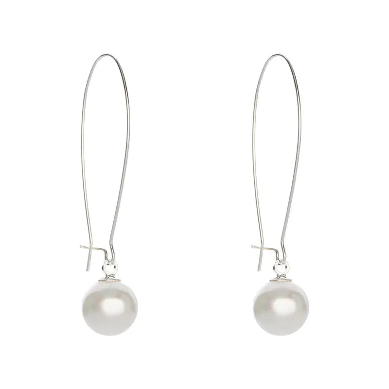 Reggie Pearl Drop Earrings