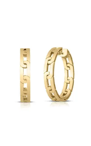 Roberto Coin Navarra Hoop Earrings 8883242AYER0