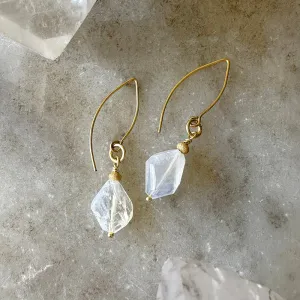 Samira Moonstone Drop Earrings