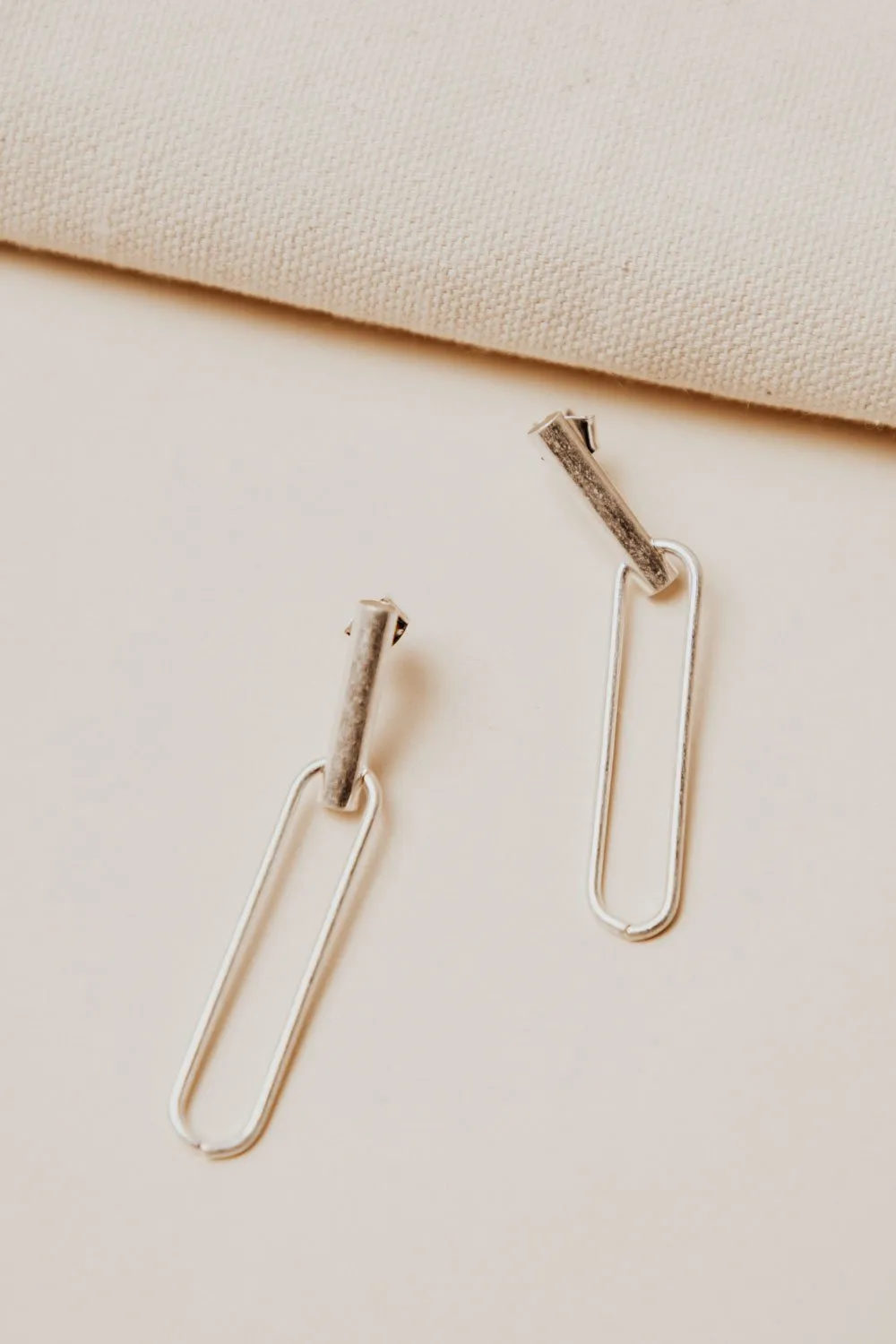 Sandrene Earrings in Silver