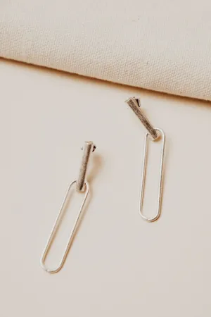 Sandrene Earrings in Silver