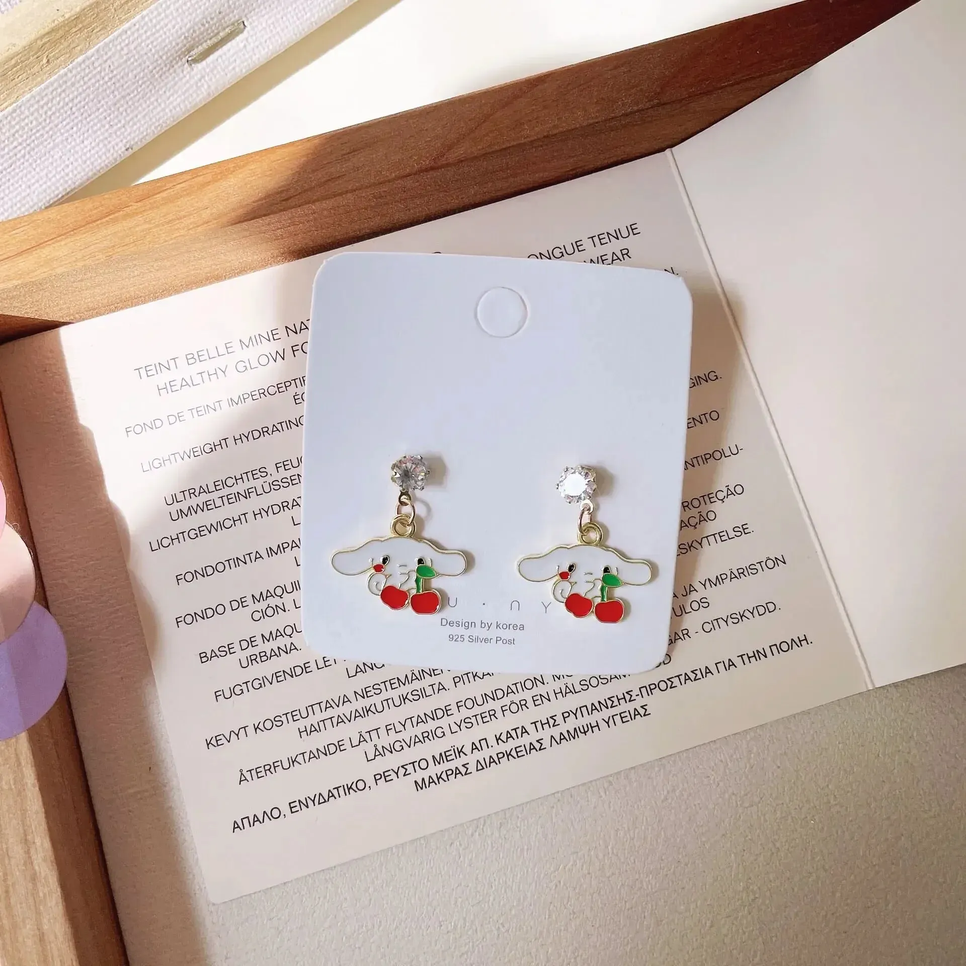 Sanrio Cinnamoroll Earrings | Trendy and Kawaii Studs