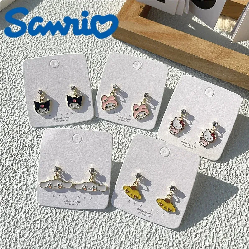 Sanrio Cinnamoroll Earrings | Trendy and Kawaii Studs