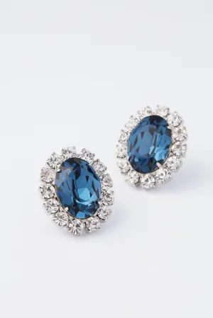 Sapphire Diana Stud Earrings