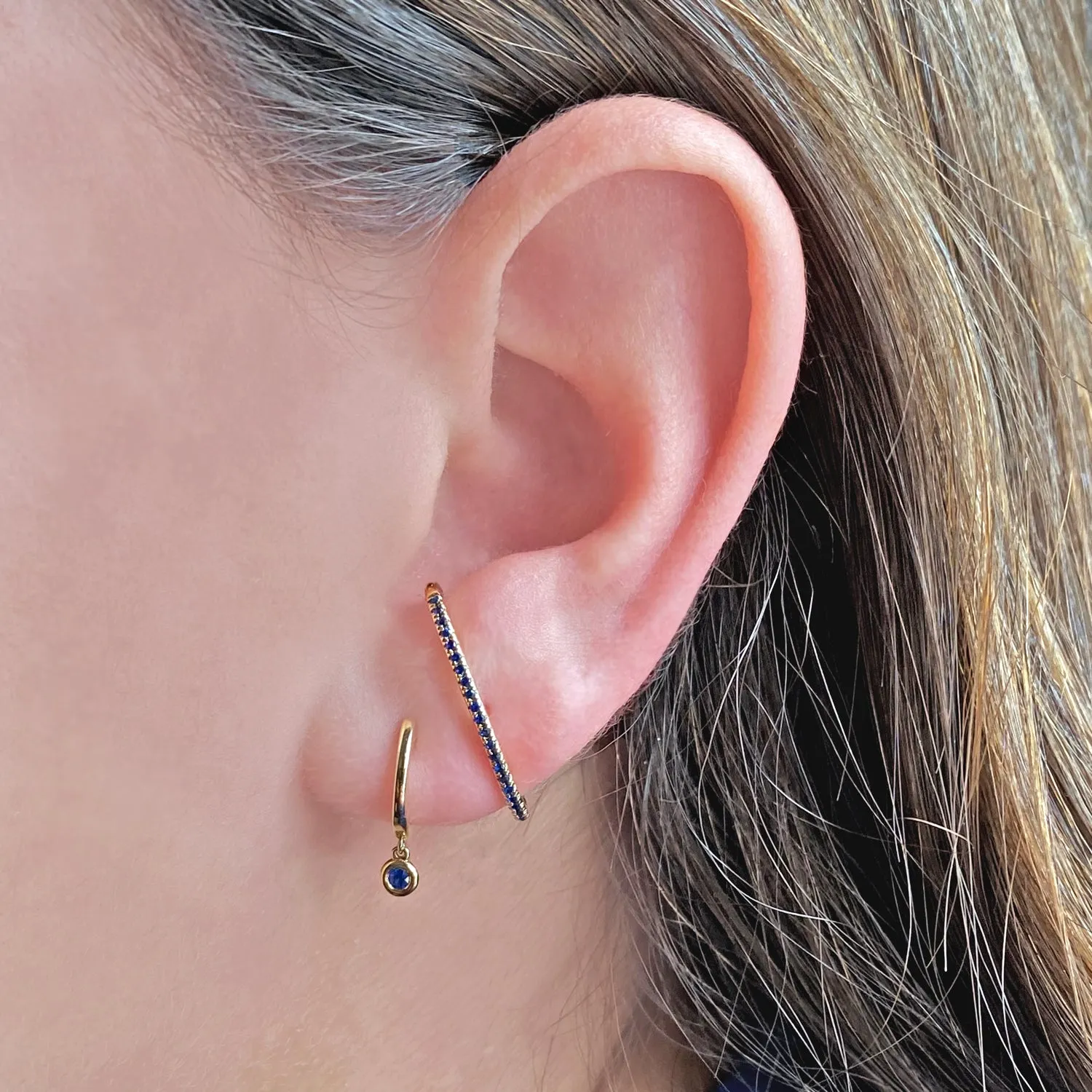 Sapphire Ear Band