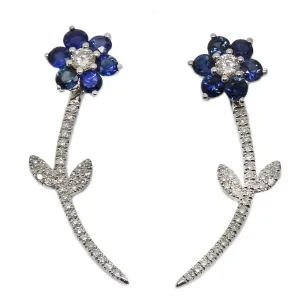 Sapphire Earring CE211-3W