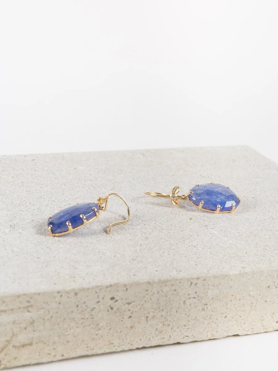 sapphire earrings