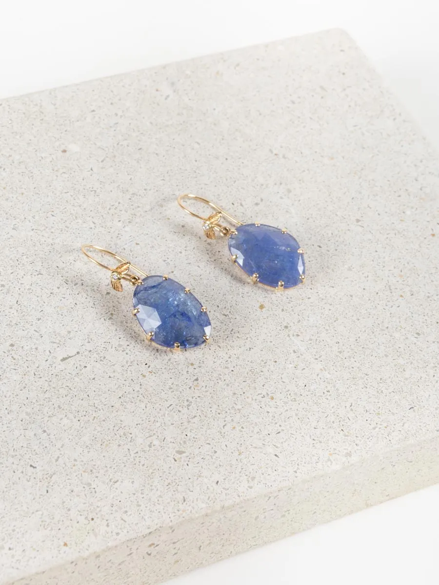 sapphire earrings