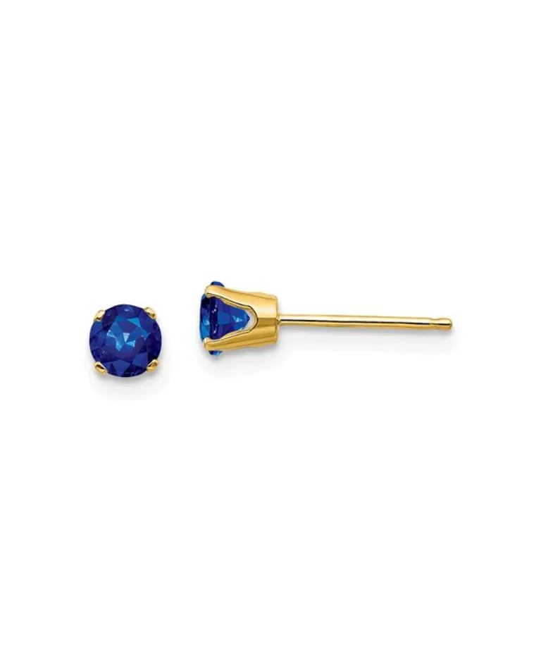 Sapphire Stud Earrings