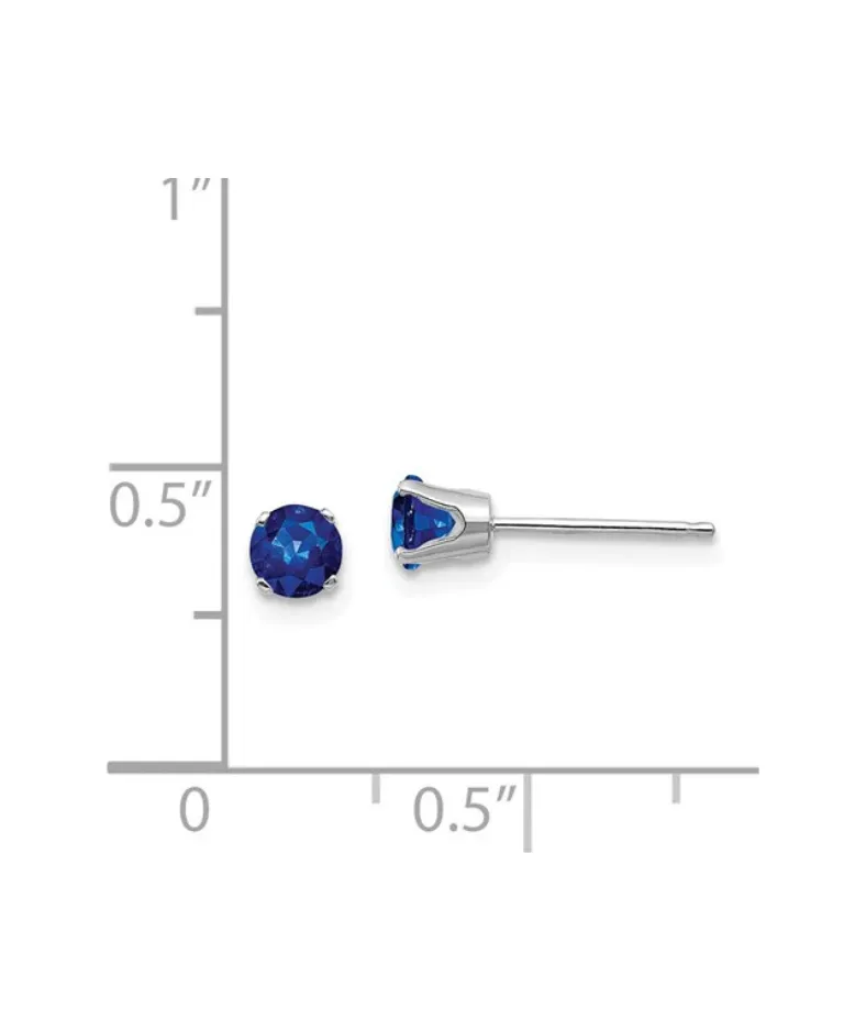 Sapphire Stud Earrings