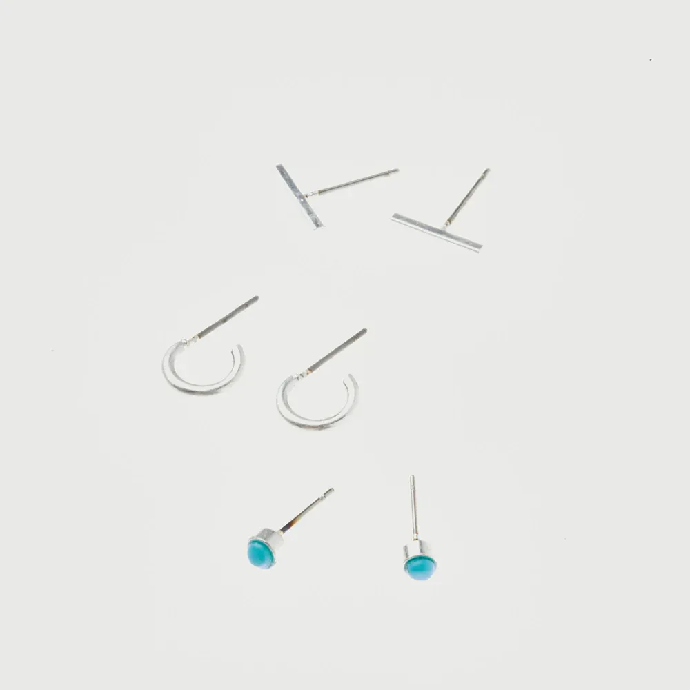 Scarlett Stud Earring Trio