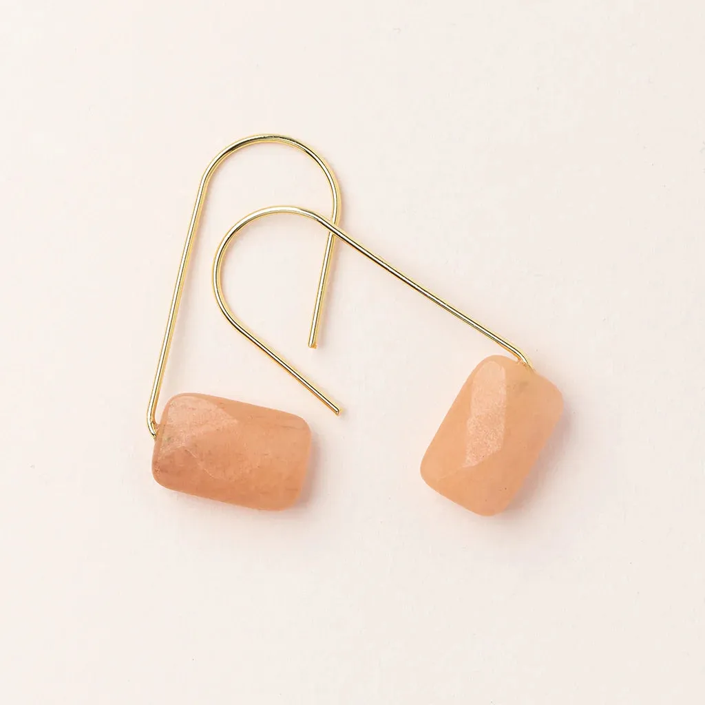 Scout Curated Wears Floating Stone Earring - Sunstone