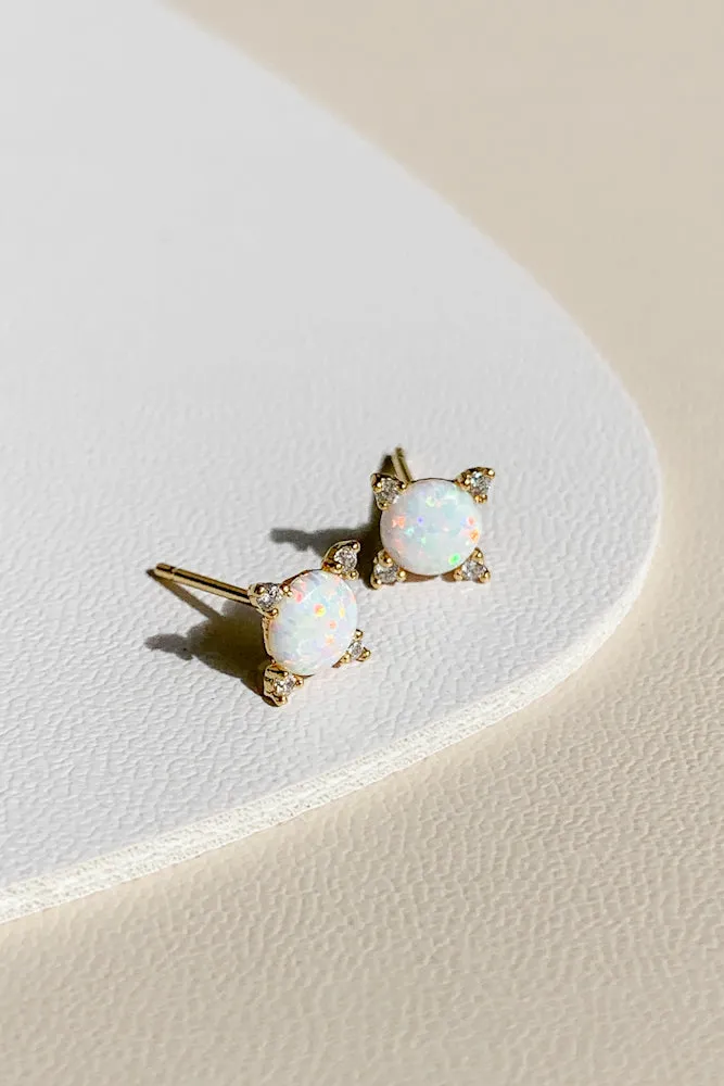 Senna Opal Ear Studs