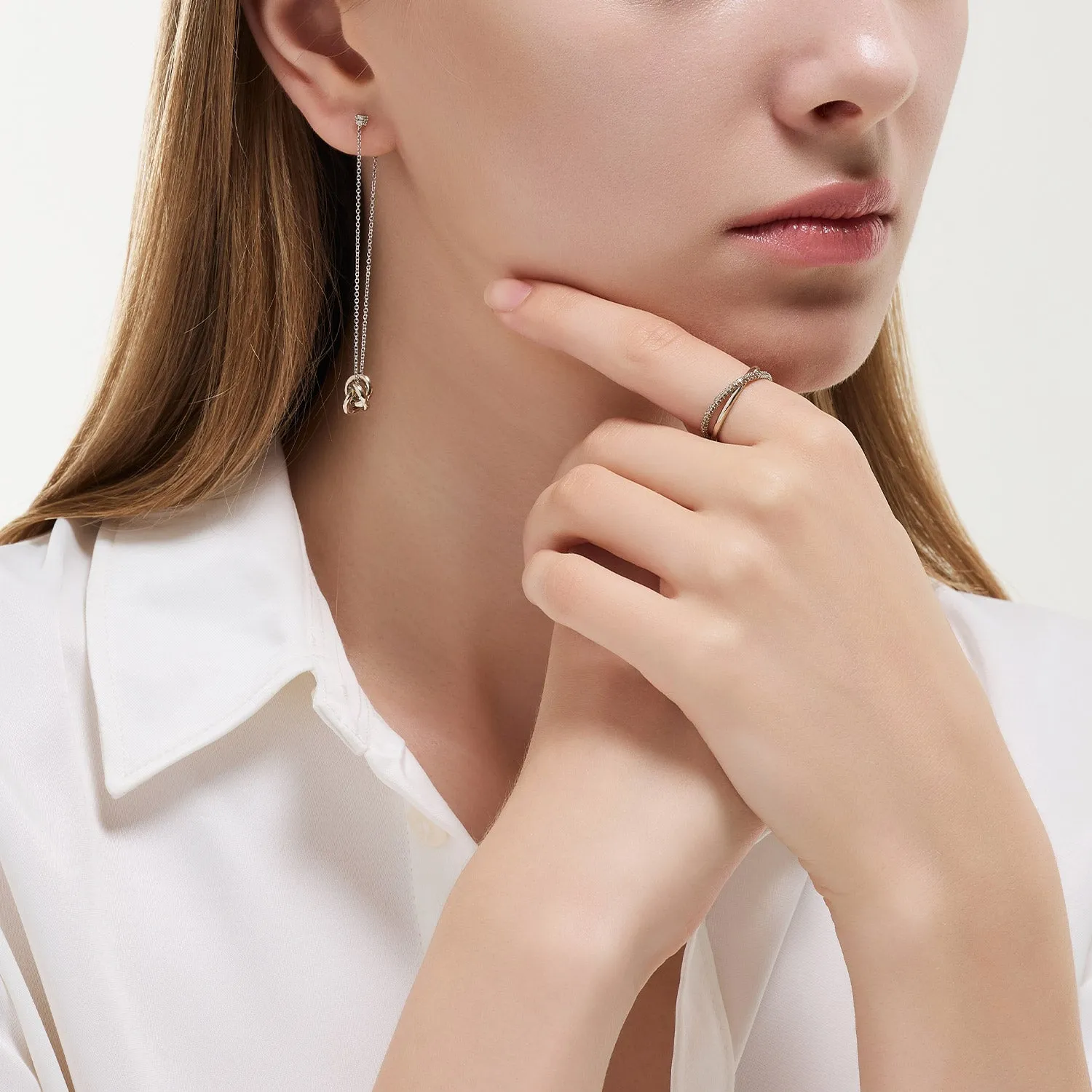 Sensuelle Gold Earring JDSEN4F024S