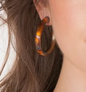 Sheila Fajl Chantal Hoop Earrings | Burnished Gold