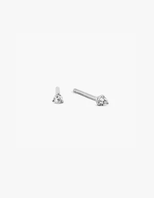 Signature Topaz Studs - Sterling Silver