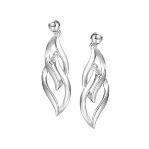 Silver Drop Earrings