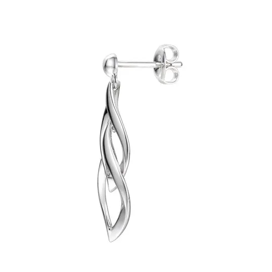 Silver Drop Earrings
