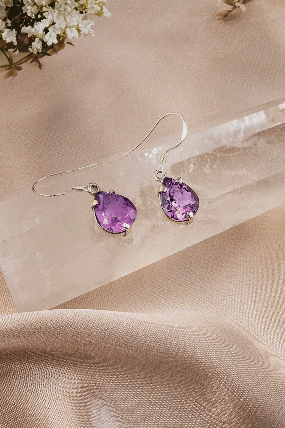 Sivalya Amethyst Earrings - Venus
