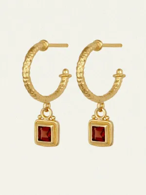 Temple of the Sun - Cilla Earrings - Gold